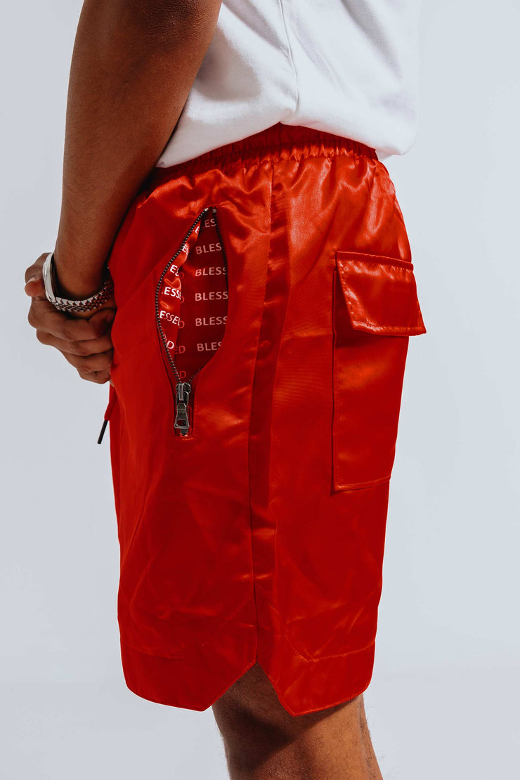 Blessed-Silk-Shorts-Rojo-