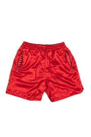 Men-Silk-Shorts-Rojo